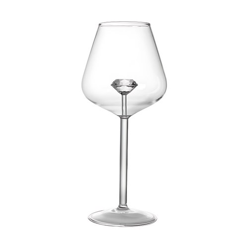 '100-karat' diamant Champagne & Vin Glas, 2st. - GlasGalleriet.se