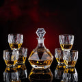 Royal diamond Whisky SET (6 glas & 1 Karaff) - GlasGalleriet.se