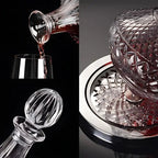 Vin karaff Eclipse - Inspirerad från antika romersk design. - GlasGalleriet.se