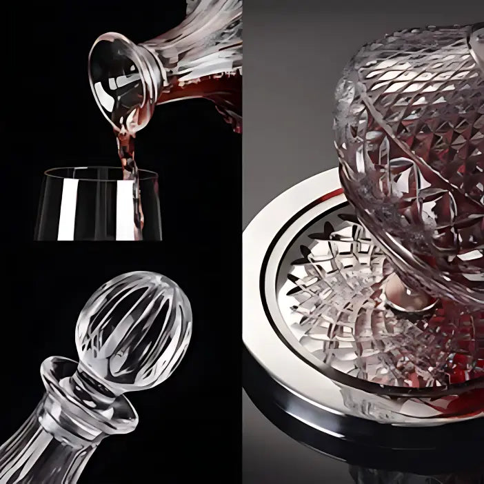 Vin karaff Eclipse - Inspirerad från antika romersk design. - GlasGalleriet.se